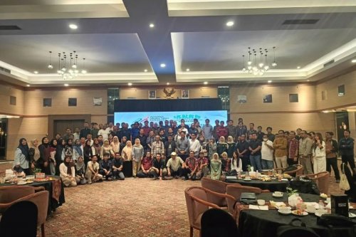 Para peserta dan narasumber workshop AI AMSI-APHI Komda Riau di Hotel Pangeran pekanbaru.(foto: dok/halloriau.com)
